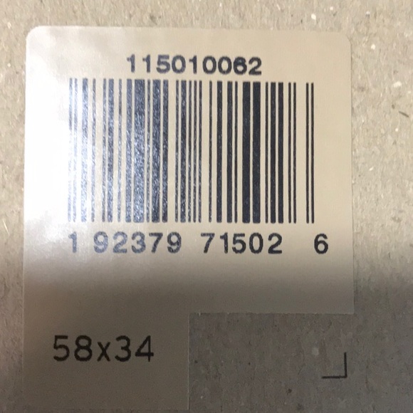 NWT Levi’s 501 black jeans button fly big 58 X 34 - Picture 9 of 9